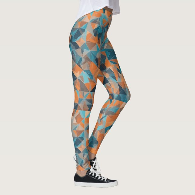 Leggings Triángulos: Estilo y Comodidad (Droite)