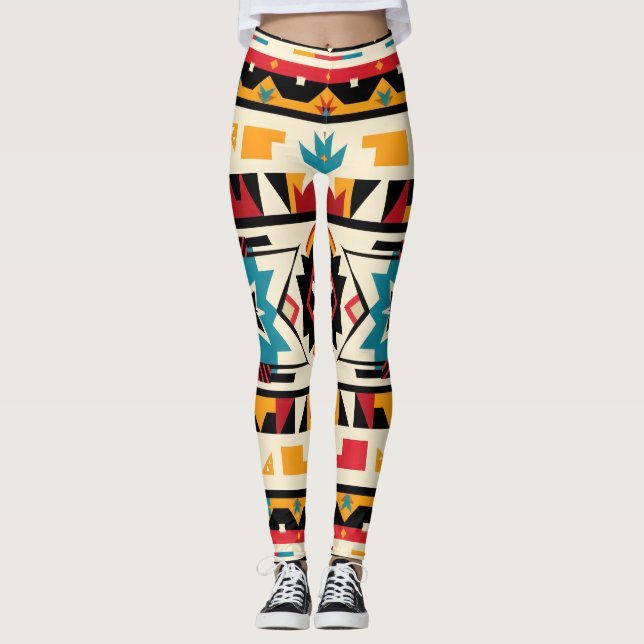 Leggings Tribal Aztec (Devant)
