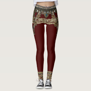 Leggings Tribal de Red Kuchi