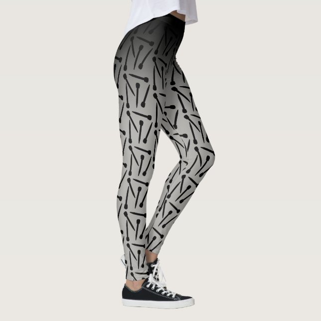 Leggings Tricot ・ Aiguilles grasses Ombre Artisanat (Droite)