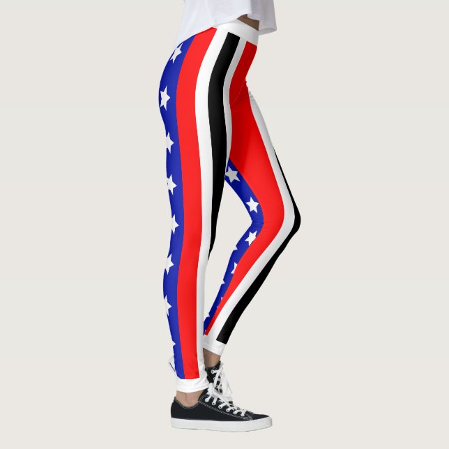 Leggings Trinidadien Américain (Droite)