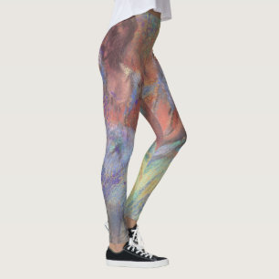 Leggings Trois Danseuses d'Edgar Degas, Art de ballet vinta