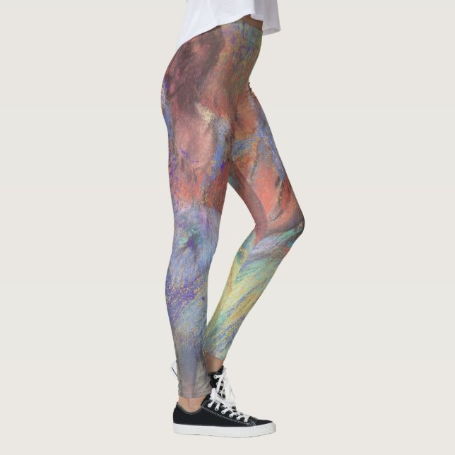 Leggings Trois Danseuses d'Edgar Degas, Art de ballet vinta (Droite)