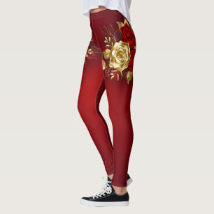 Leggings Trois Roses de bijoux