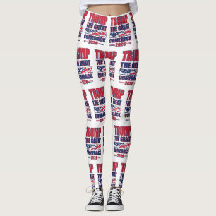 Leggings Trump et le grand retour américain