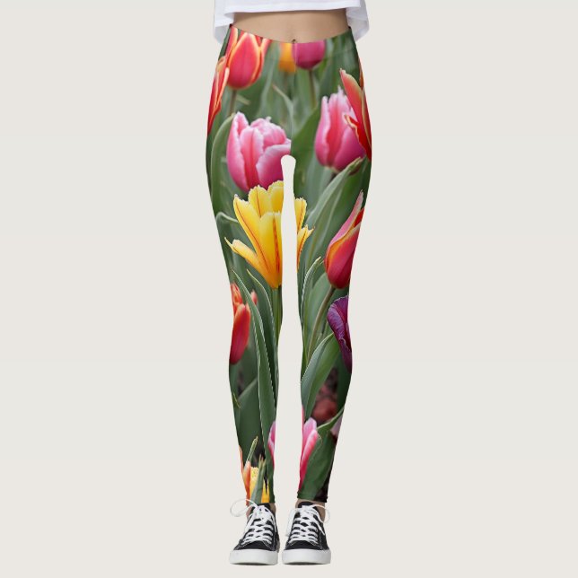 Leggings Tulipes néerlandaises (Devant)