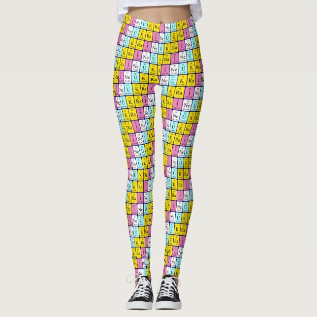 Leggings Ukraine léggations périodiques patriotiques (1) (Devant)