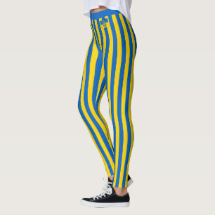 Leggings Ukraine & Ukraine Drapeau Frappe mode / sports