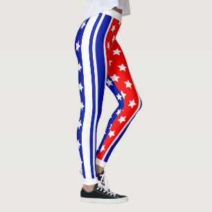 Leggings Ultimate American Patriot USA Étoiles et rayures
