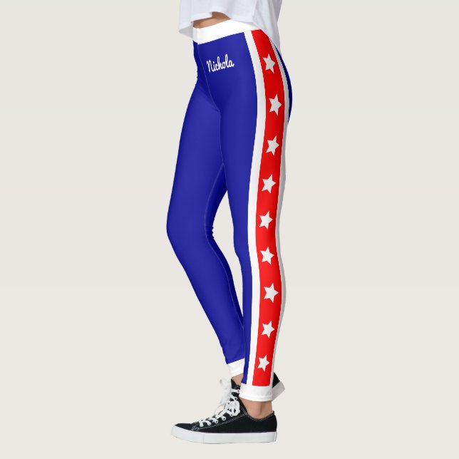 Leggings Ultimate Patriot USA Étoiles et rayures (Gauche)