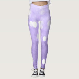 Leggings Ultra violet violet brillant bokeh Abstrait