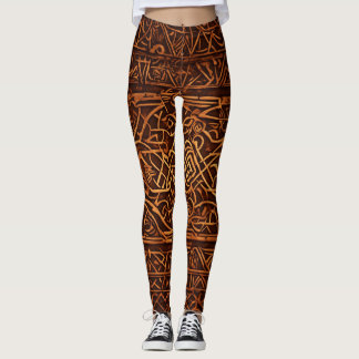 Leggings Un motif ancien 2 Femmes