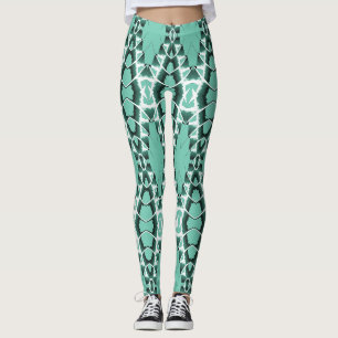 Leggings Un motif coloré vintage "Ratti_Creative_Arts" L
