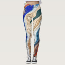 Un motif super coloré "Ratti_Creative_Arts Leg