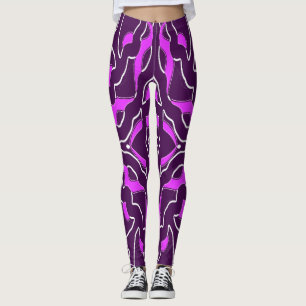 Leggings Un multicolore vibrant "Ratti_Creative_Arts"