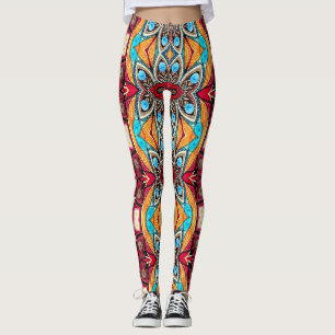 Leggings Un "Ratti_Creative_Arts" coloré unique