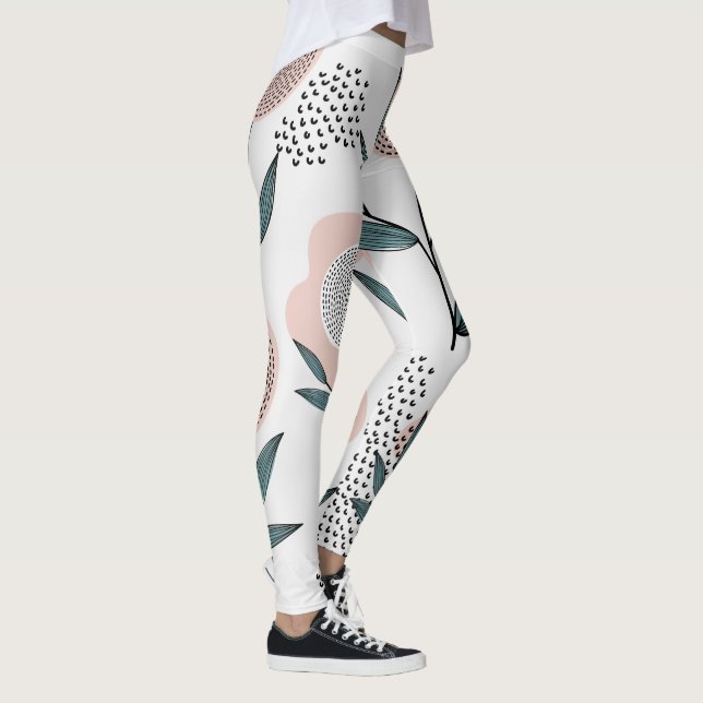 Leggings Un rose (Droite)