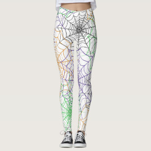 Leggings Un simple Motif Web d'Halloween Spider