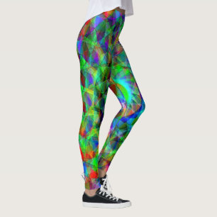 Leggings Un vaisseau spatial psychédélique........