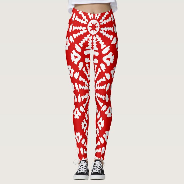 Leggings Une élégante tradition "Ratti_Creative_Arts" (Devant)