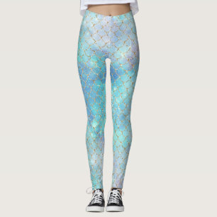 Leggings Une galaxie de sirène Série Conception 2