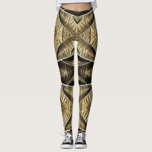 Leggings Une texture unique en bois "Ratti_Creative_Arts"