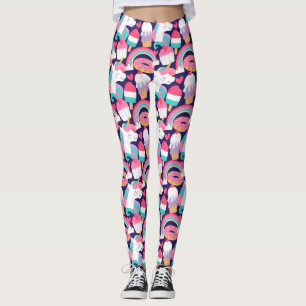 Leggings Unicorne colorée
