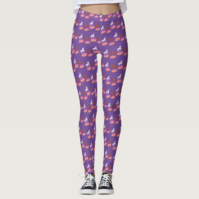 Leggings Unicorns Donuts (Devant)