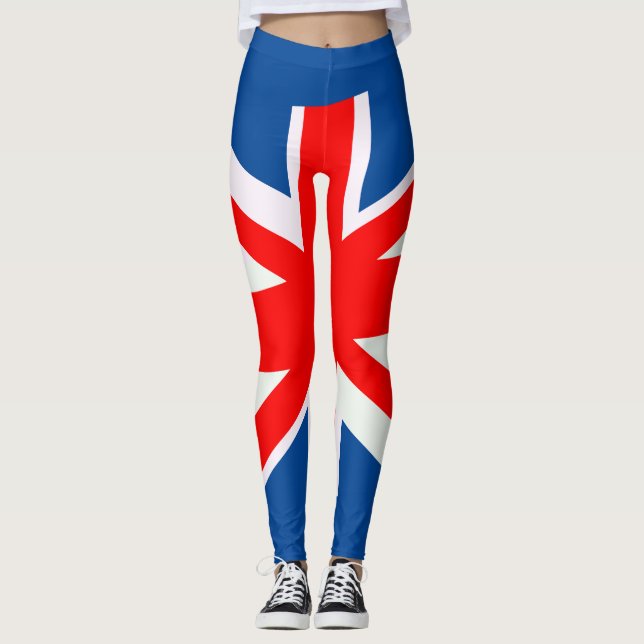 Leggings Union Jack britannique (Devant)