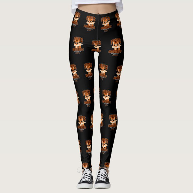 Leggings Université Foxes (Devant)