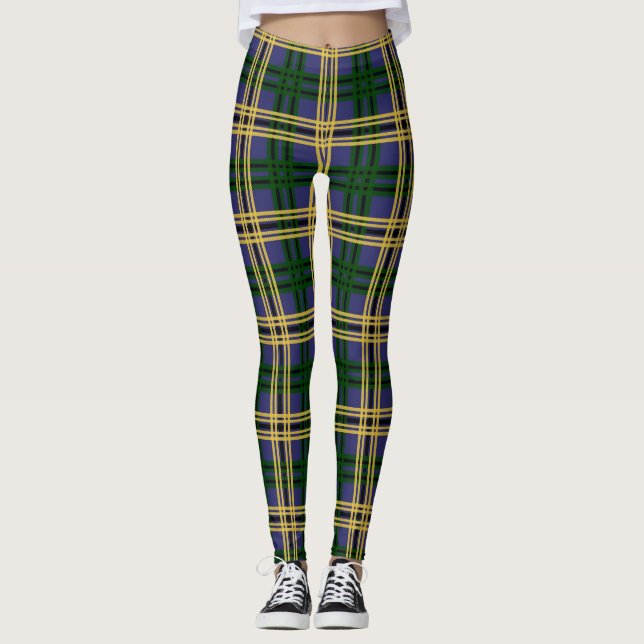 Leggings Université St. Andrews Tartan (Devant)
