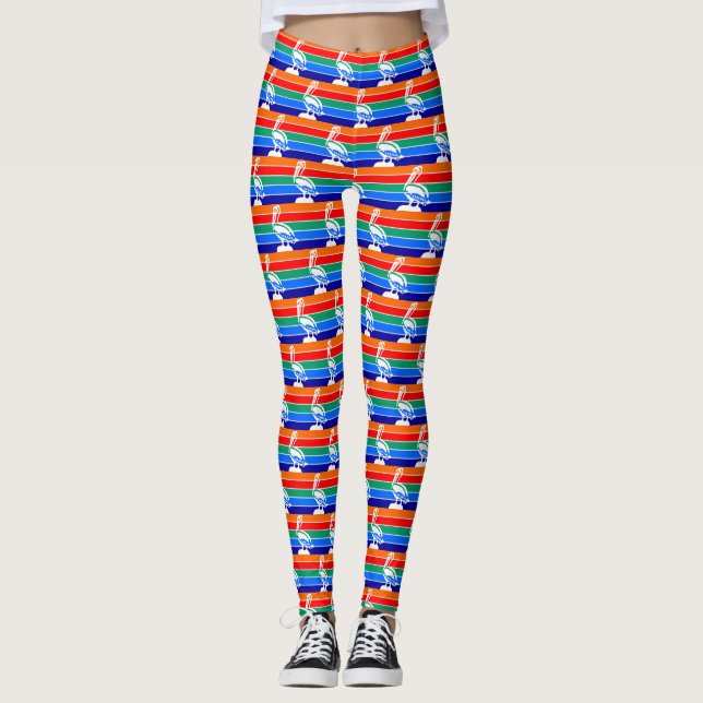 Leggings unter der Flagge Floridas (Vorderseite)