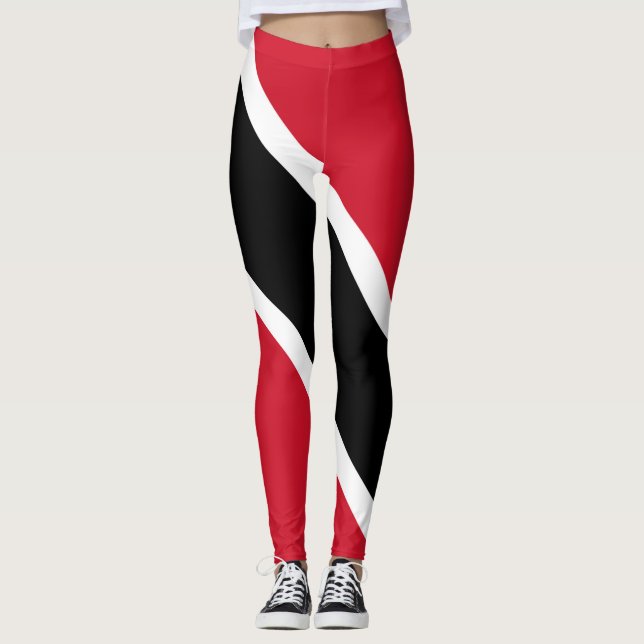 Leggings unter der Flagge von Trinidad (Vorderseite)