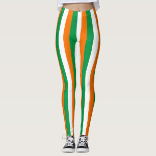 Leggings unter irischer Flagge