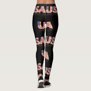 Leggings - USA - Patriotic
