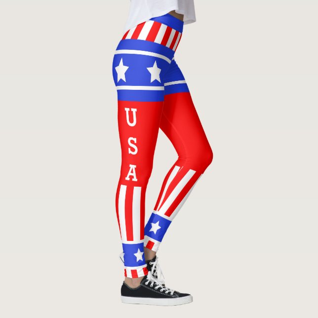 Leggings USA Stars and Stripes (Droite)