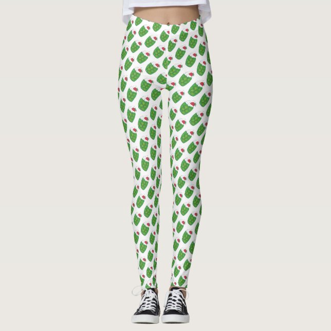 Leggings UTAH Green Gelatin Dessert Parfait fraise (Devant)