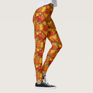 Leggings Utilisation De Vos Feuilles D'Automne Photo do-it-