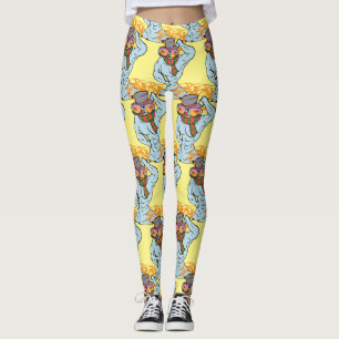 Leggings Vacances tropicales de Snowman musclé Thunder_Cov