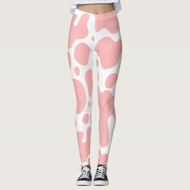 Leggings Vache de fraise (Devant)