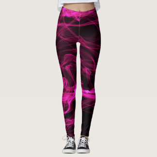 Leggings Vague de choc rose chic