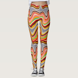 Leggings vague rétro disco