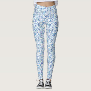 Leggings vagues de mer