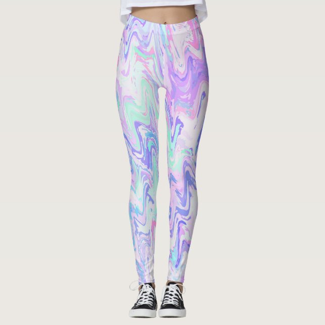 Leggings Vagues funky (Devant)