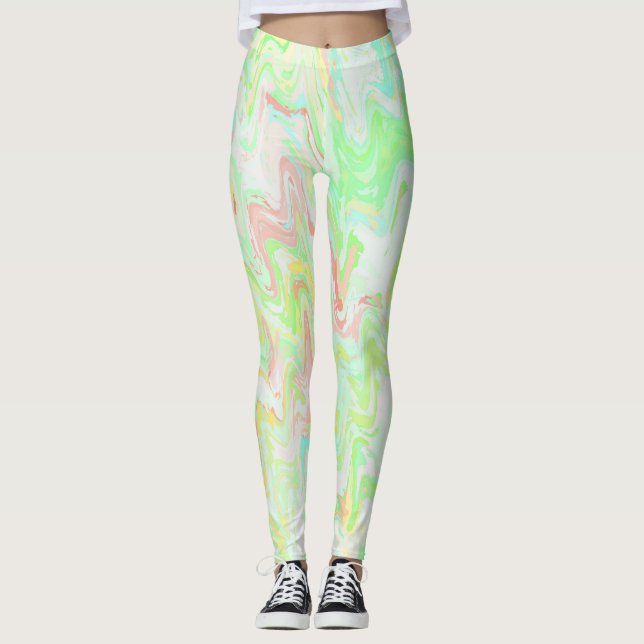 Leggings Vagues funky (Devant)