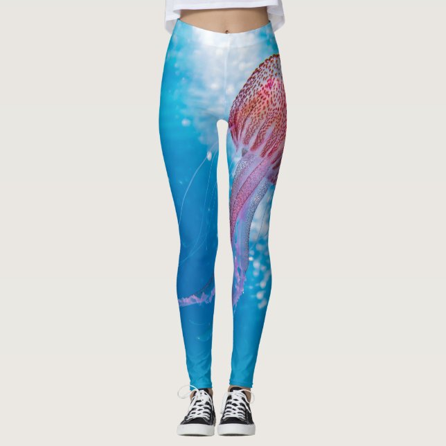 Leggings Vagues marines (Devant)