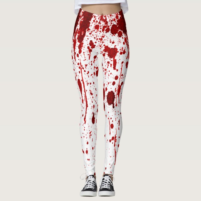 Leggings Vampire Gothique des Jambes de femmes (Devant)