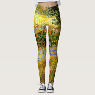 Leggings Van Gogh - Flower Garden