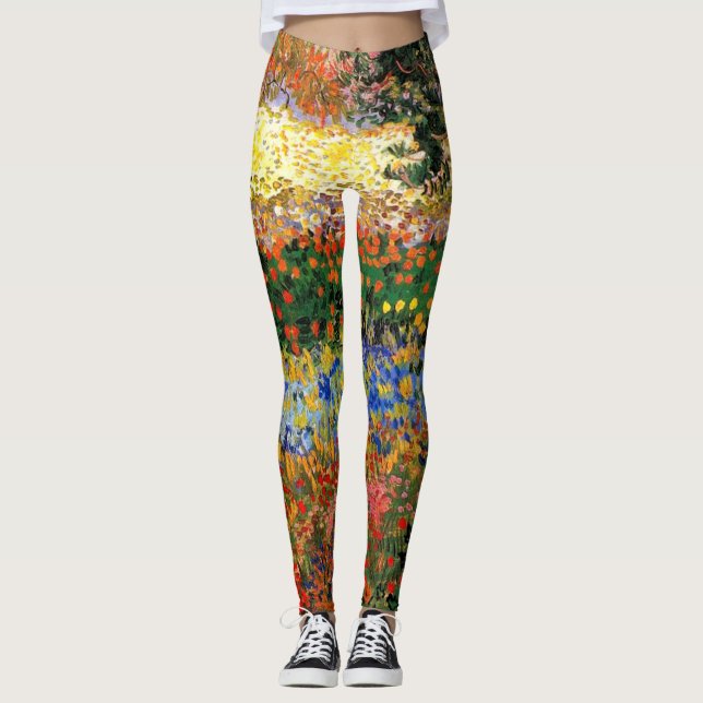 Leggings Van Gogh - Jardin à Arles (Devant)