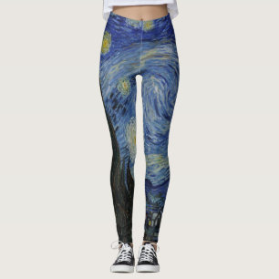 Leggings Van Gogh - Starry Night